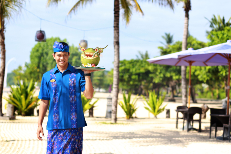 Inna Bali Beach Garden Over view