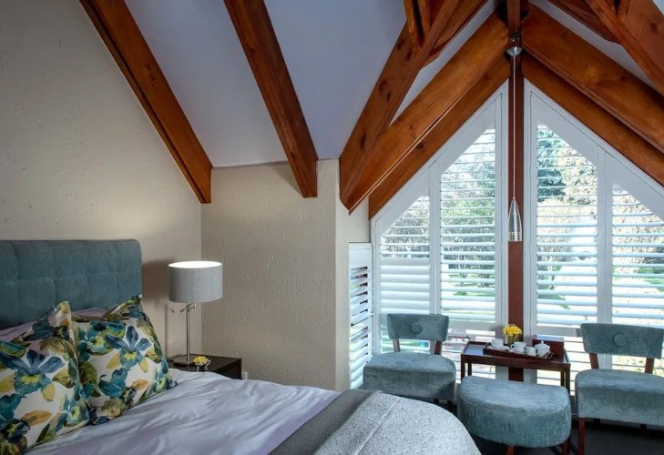 Luxury room with garden view