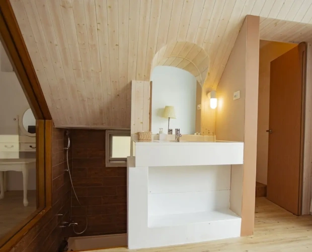Deluxe Double room with balcony and with mountain view