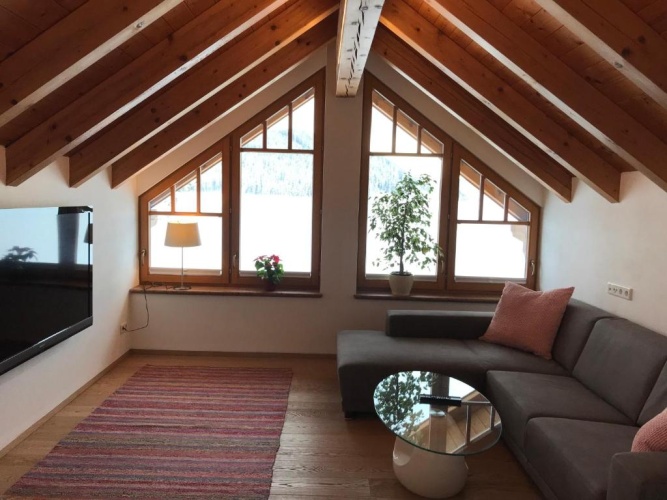 Attic Apartment with mountain view