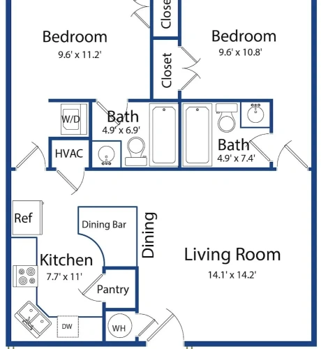 2 Bedrooms Cottage