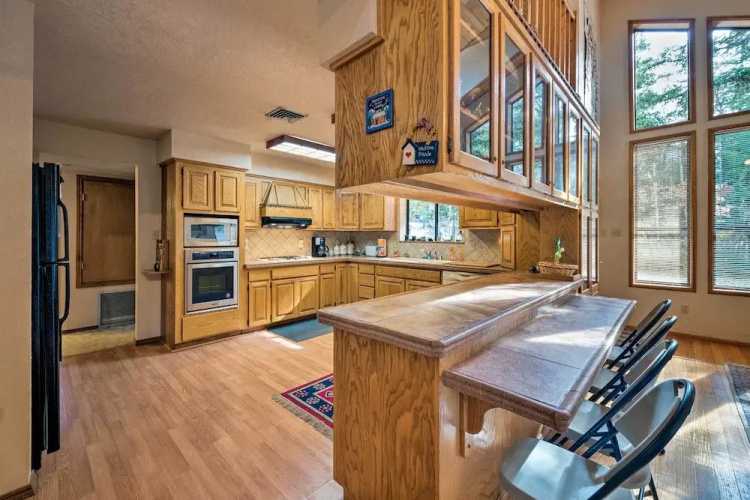 Cloudcroft Mtn Home w/ Patio, Walk to Golf Course!