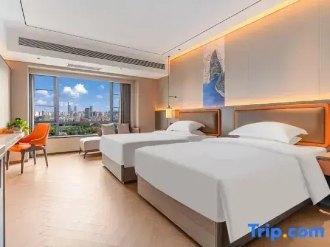 Standard Twin room with garden view