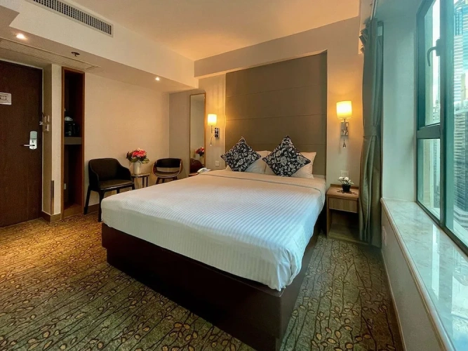 Deluxe Double room with city view