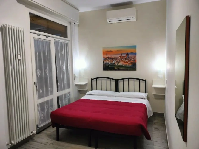Standard Double room with balcony and with city view