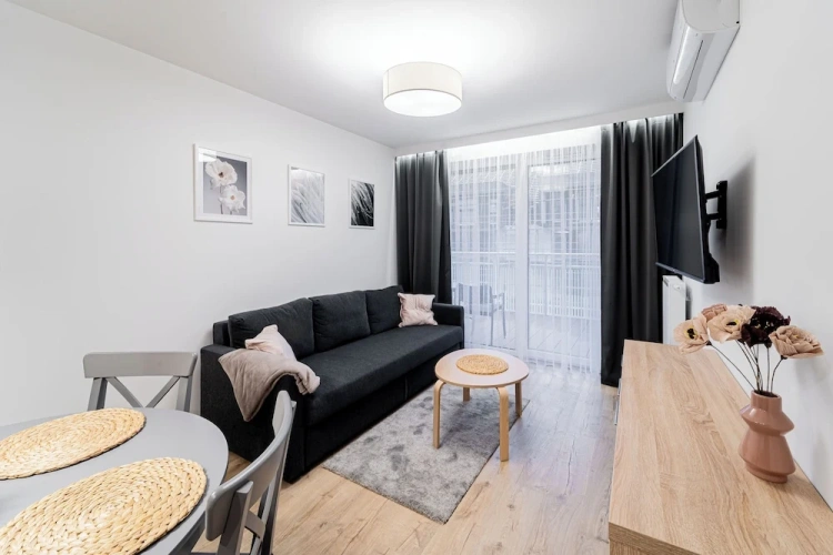 Premium Apartment with balcony and beachfront