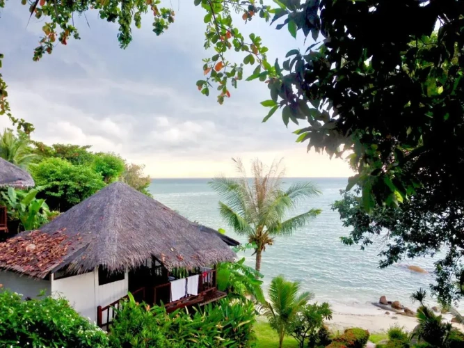 Superior Bungalow with balcony and with sea view