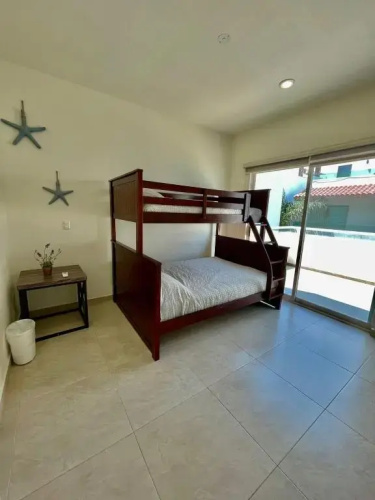 Casa turquesa pie de playa Mazatlan (Brujas)