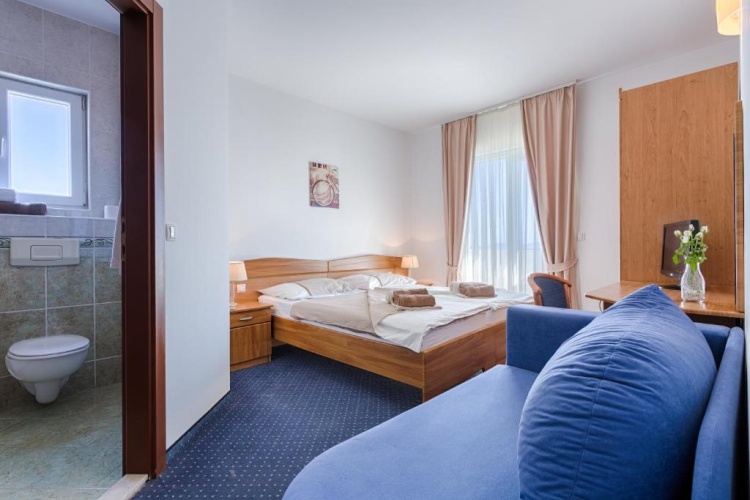 Standard Double room with balcony and with sea view
