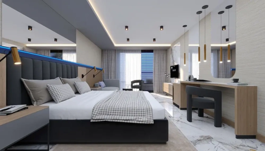 Standard Family room with mountain view