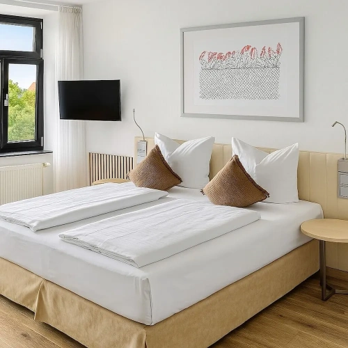 Deluxe Double room with city view