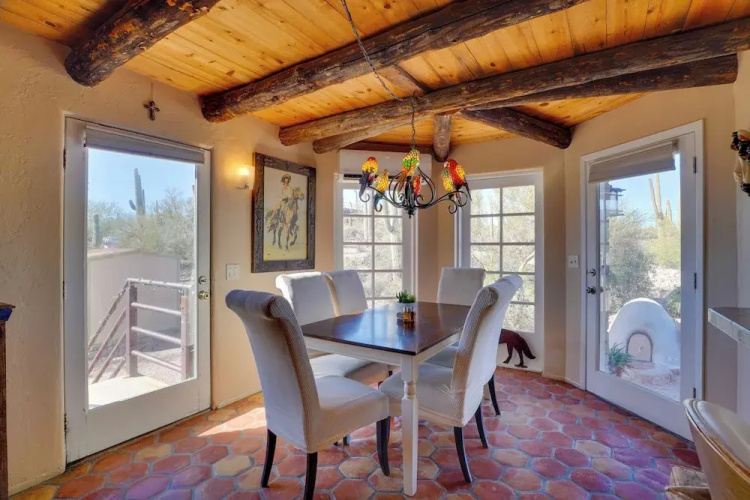 Pool & Stunning Mtn Views! Eclectic Tucson Home