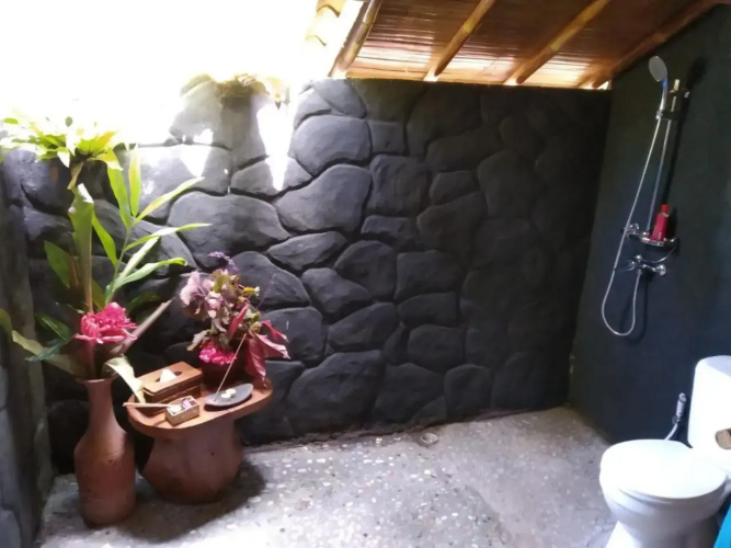 Bali mountain forest cabin