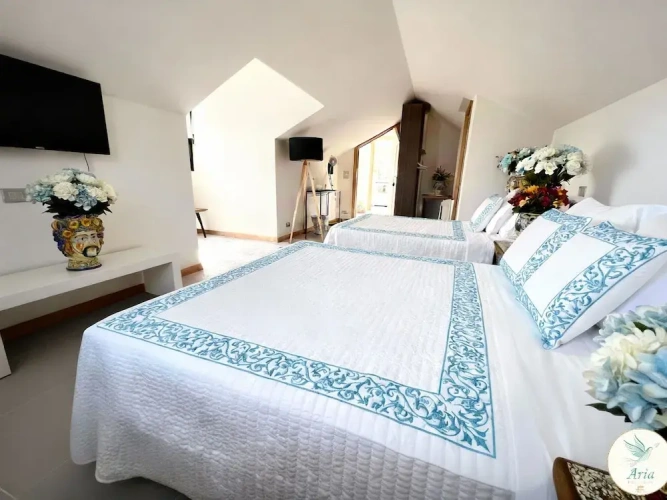 Comfort Triple room with partial ocean view