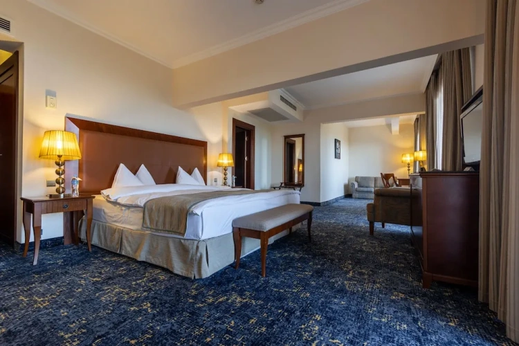 Deluxe Double room with balcony and with city view