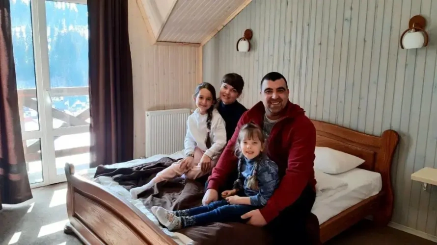 Standard Double room with mountain view