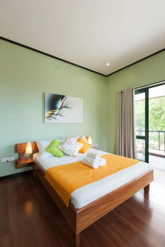 Deluxe Triple room with balcony and with sea view