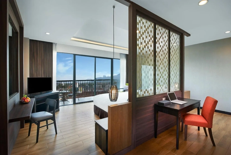 Deluxe Double room with city view