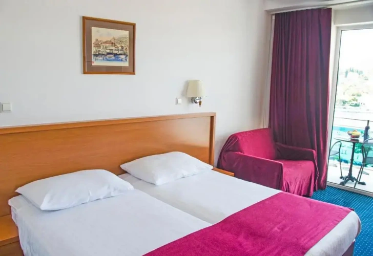 Standard Double room with balcony and with sea view