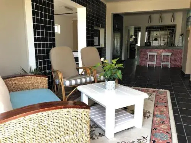 Secure garden flat