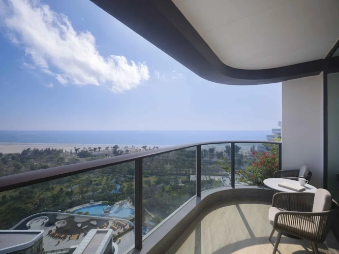 Deluxe Double room with balcony and with ocean view