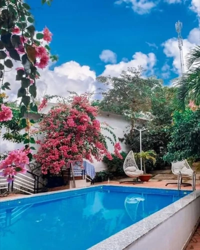 Standard Double room with balcony and with garden view