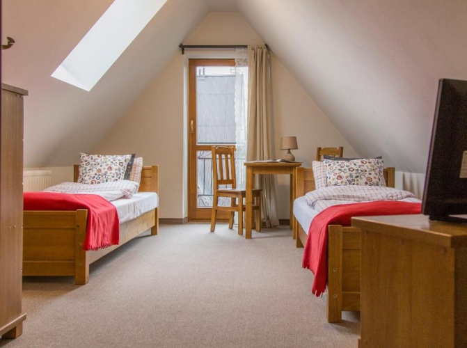 Family Attic Studio with balcony