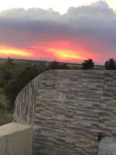 Outside