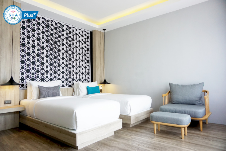 Deluxe Twin room with mountain view