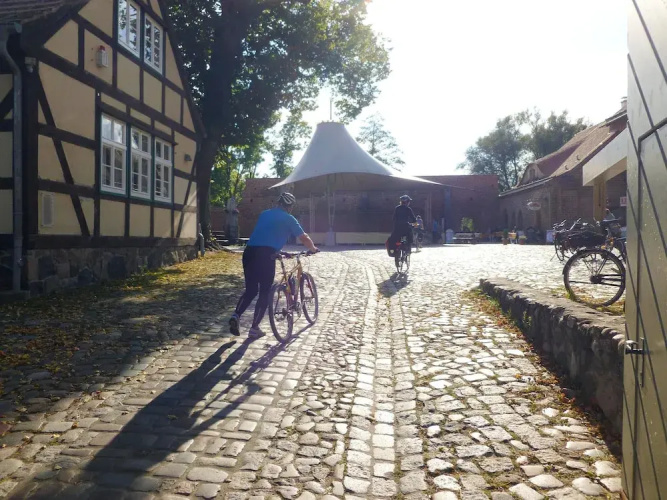 Ferienhaus 4 Elemente in Selchow mit Tollem Garten