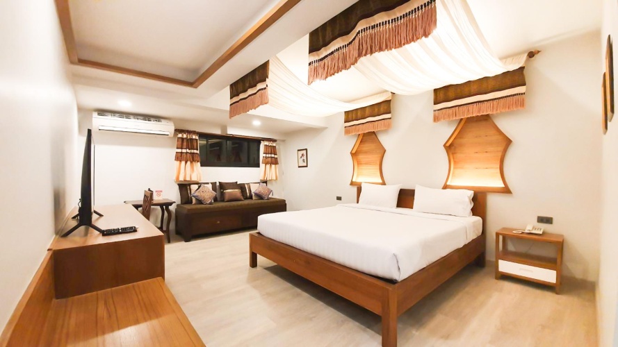 Superior Double room with balcony and with view