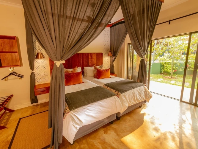 Deluxe Double room with garden view