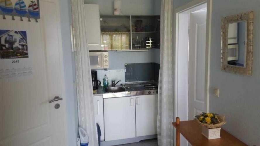 Studio with balcony