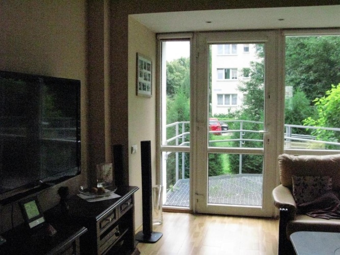 Apartment with balcony and with view