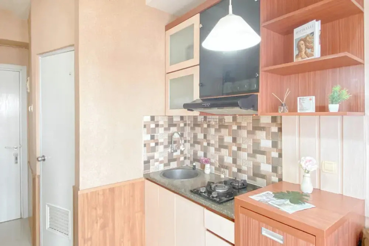 Simple Style 2Br At Green Pramuka City Apartment
