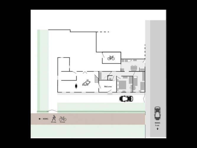2 Bedrooms Double Family Studio