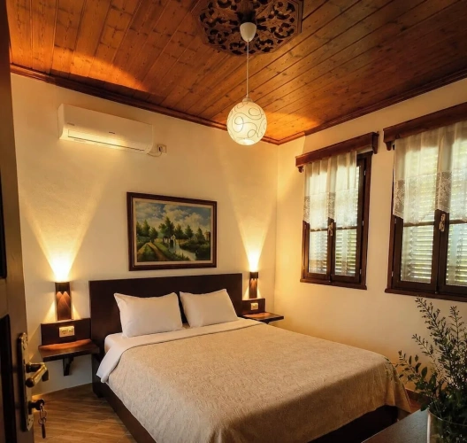 Standard Double Family room with balcony and with mountain view