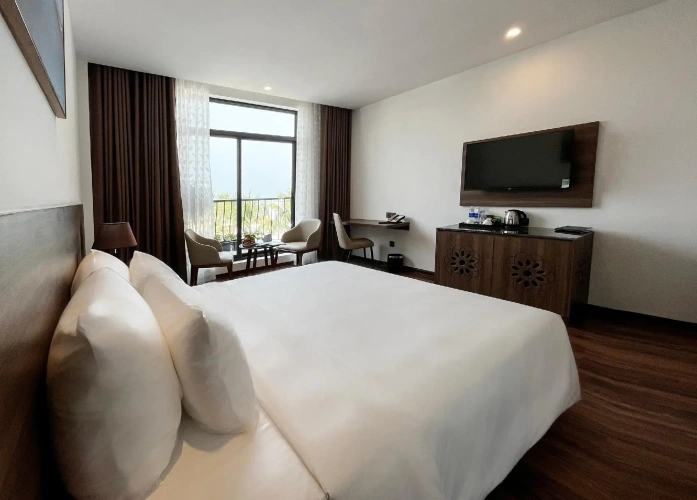 Deluxe Double room with city view