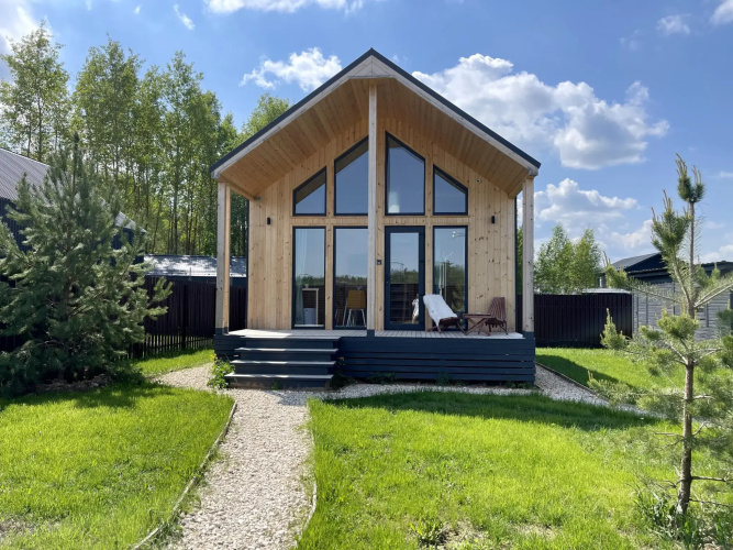 Фотография номера Коттеджа Дом Шелуха (Sheluha House) с сауной у пруда