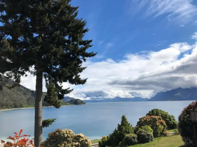 Studio with lake view