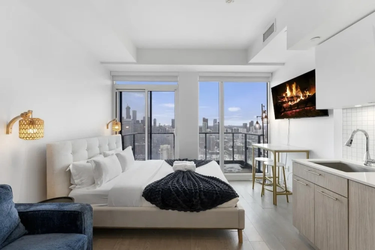 Classic Double Studio with city view