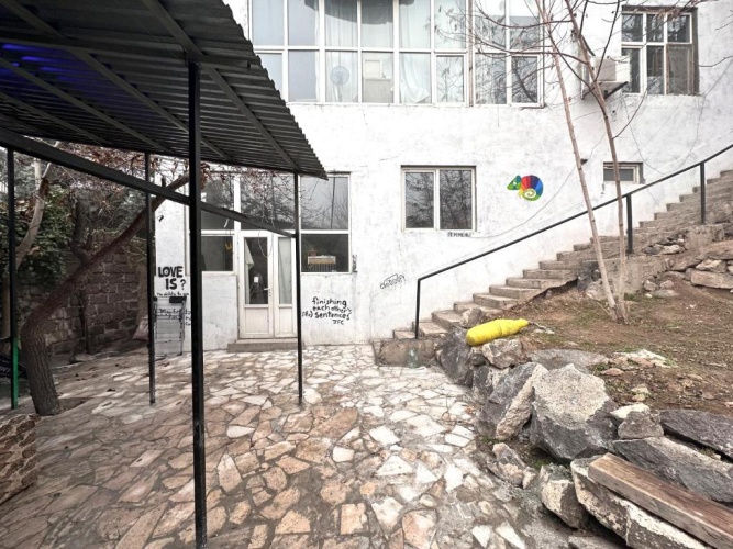 Studio with balcony