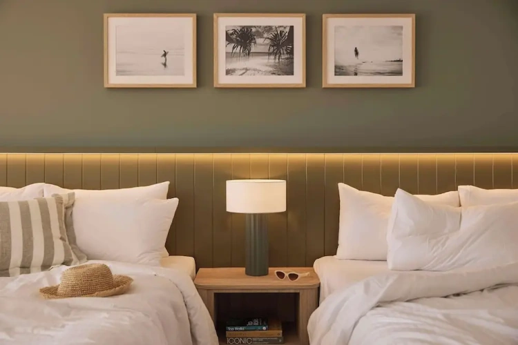 Deluxe Twin room with balcony and with water view
