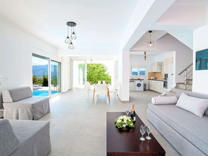 Villa with balcony