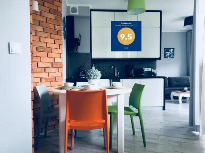Apartment with balcony and with view