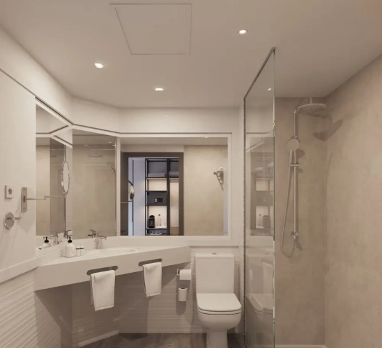 Standard Double room with balcony and with view