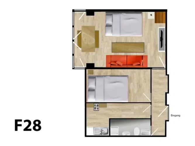 1 Bedroom Apartment