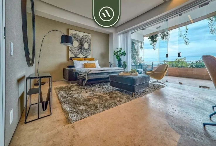 Standard Double room with balcony and with ocean view