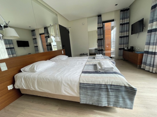 Deluxe Double room with partial view