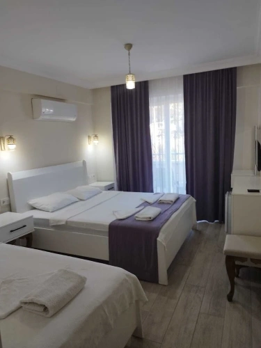 Classic Triple room with balcony and with garden view